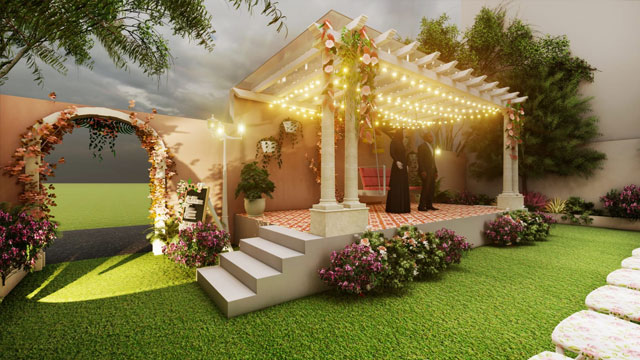 Lush Lawn and Premium Outdoor Event Venue