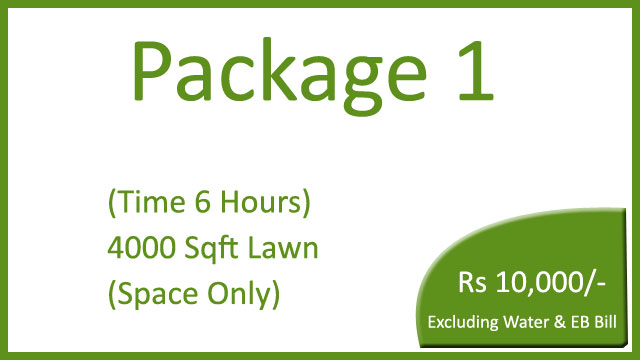 Eco Friendly Open Space for Events, Gatherings, and Celebrations